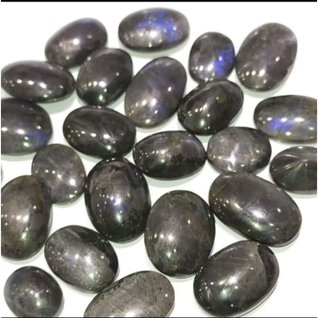 batu Labrador ukuran tanggung asli natural