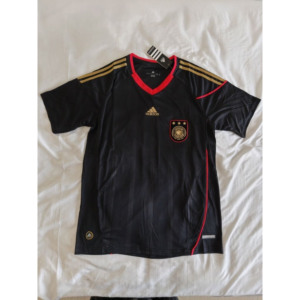 Jersey Germany Jerman Retro Away World Cup 2010 GO