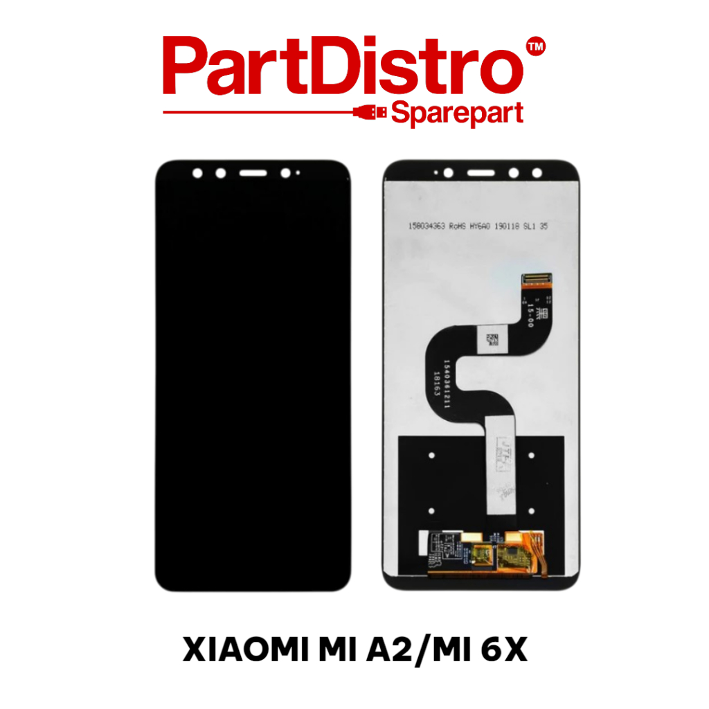 LCD TOUCSCREEN XIAOMI MI A2/MI6X BLACK/WHITE