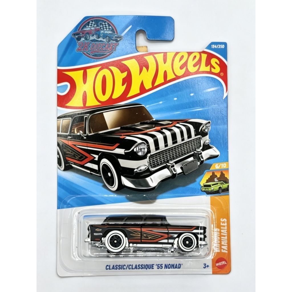 HOT WHEELS/HOTWHEELS CLASSIC/CLASSIQUE '55 NOMAD (FANTASY CAR)