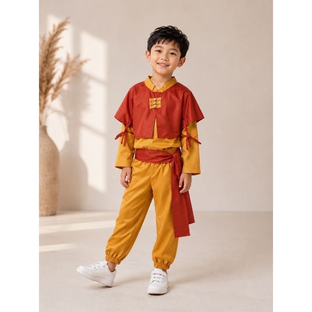 avatar Aang cosplay/costume avatar Aang/kostum avatar Aang/Kostum Avatar the Legend/Kostum Cosplay/K