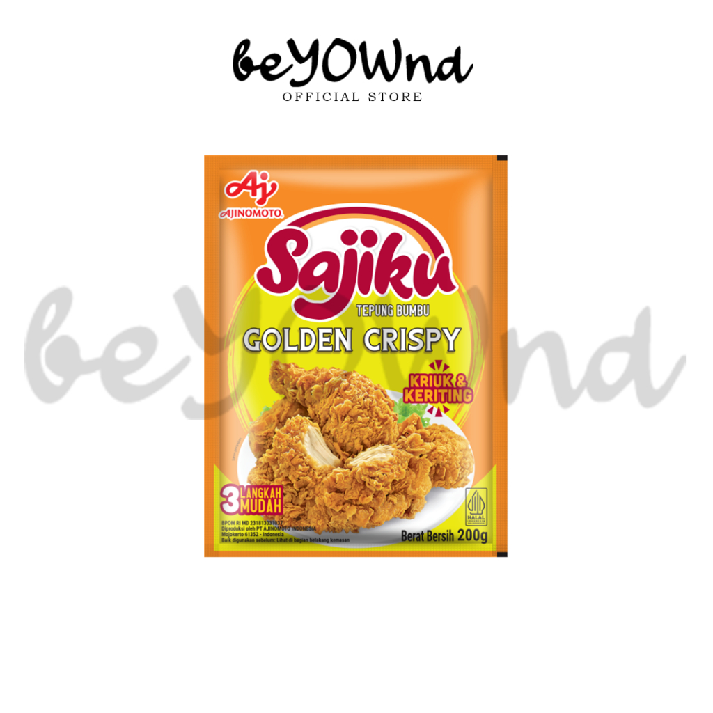 Tepung bumbu Golden Crispy SAJIKU 200 gr | Tepung bumbu Golden Crispy SAJIKU 200 gr | Tepung bumbu G