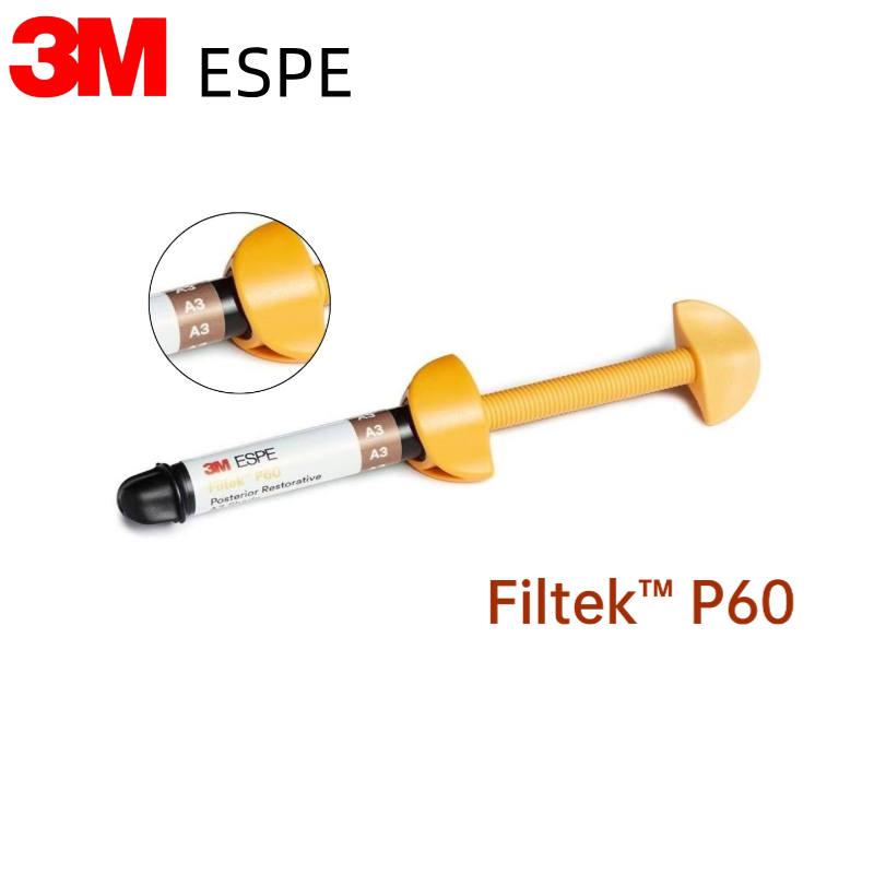 3M Filtek P60 Micro‑Hybrid 4g Resin Komposit Gigi Posterior Bahan Tambal Gigi Geraham Tahan Tekanan 