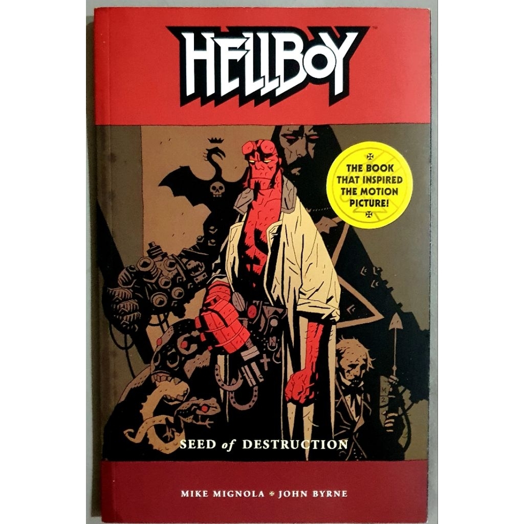 Komik Hellboy Vol. 1 tp tpb : Seed Of Destruction, Mike Mignola and John Byrne