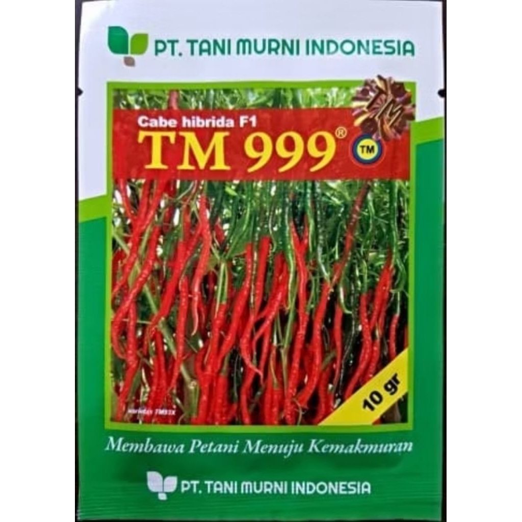 Benih cabe keriting TM 999 F1