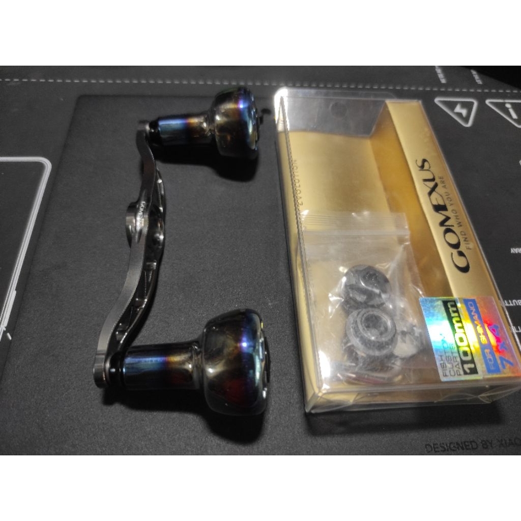handle handel gomexus titanium knob second bekas
