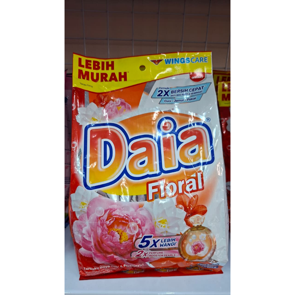 Daia Deterjen Powder 800 gram