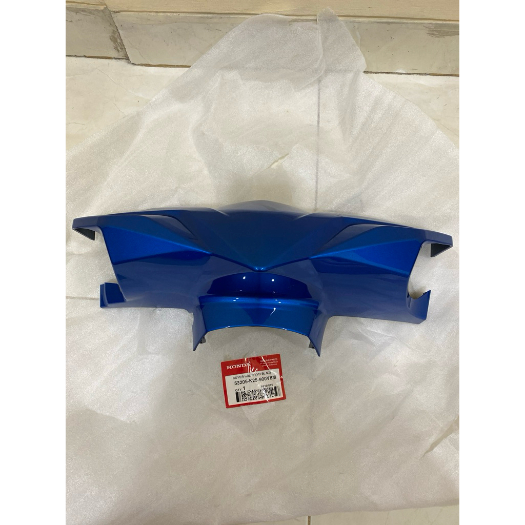 Cover Handle Depan Beat Biru - 53205K25900VBM - 53205KVY910ABM -