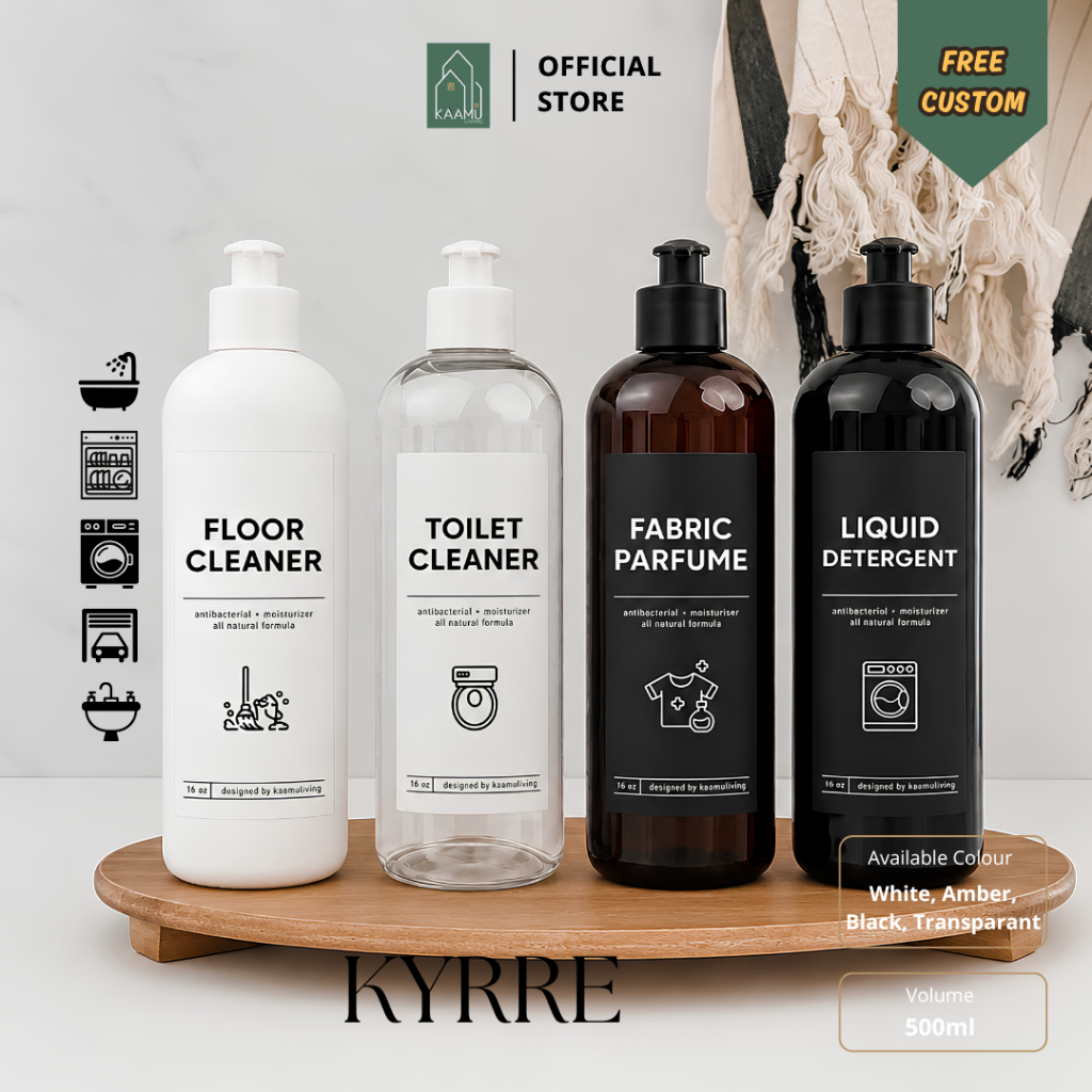 TOKITOKI - KYRRE | Tally putih 500ml series 1 tutup model sunlight fliptop popit putih tinggi tall b