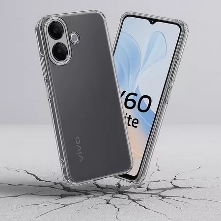 Case Clear Armor Vivo V60 Lite -  Vivo V60 LiteSoftcase airbag clear armor  Vivo V60 Lite-  Vivo V60