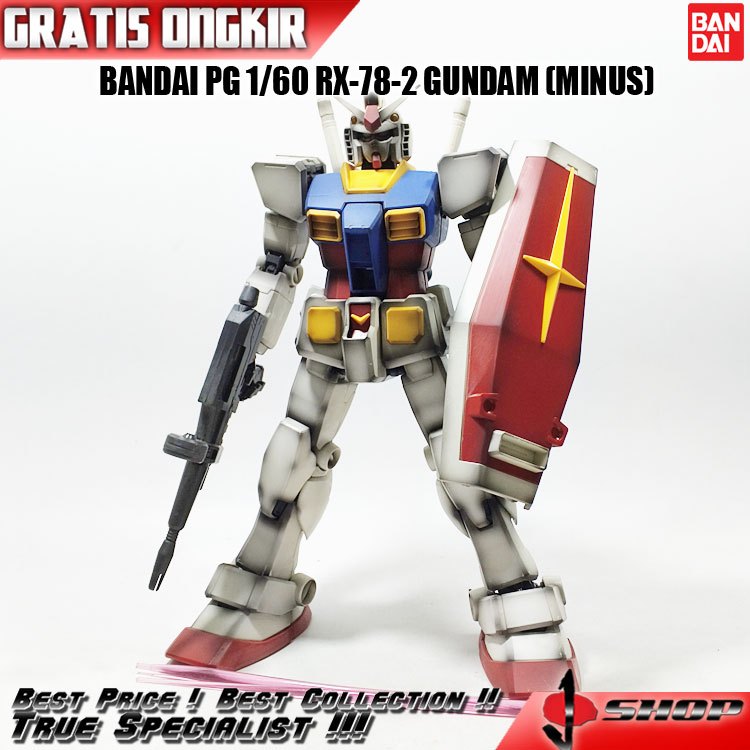 BANDAI PG 1/60 RX-78-2 GUNDAM (MINUS) PG75