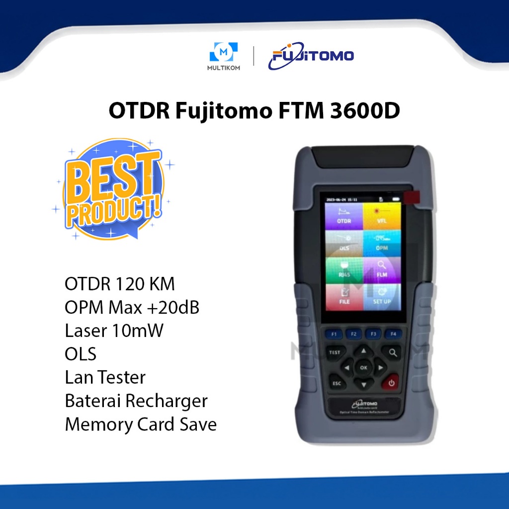 OTDR Fujitomo FTM 3600D