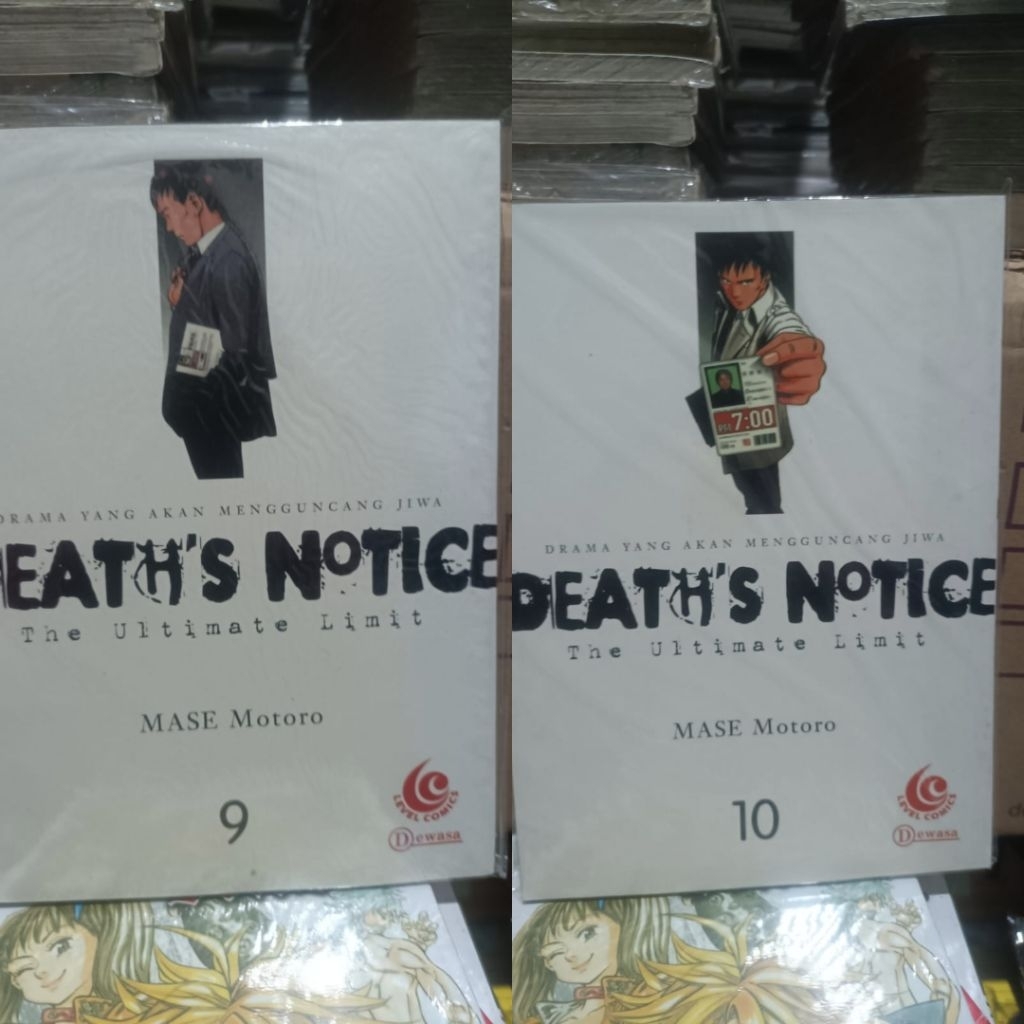 Komik death's notice 9,10 / komik death's notice vol 9,10