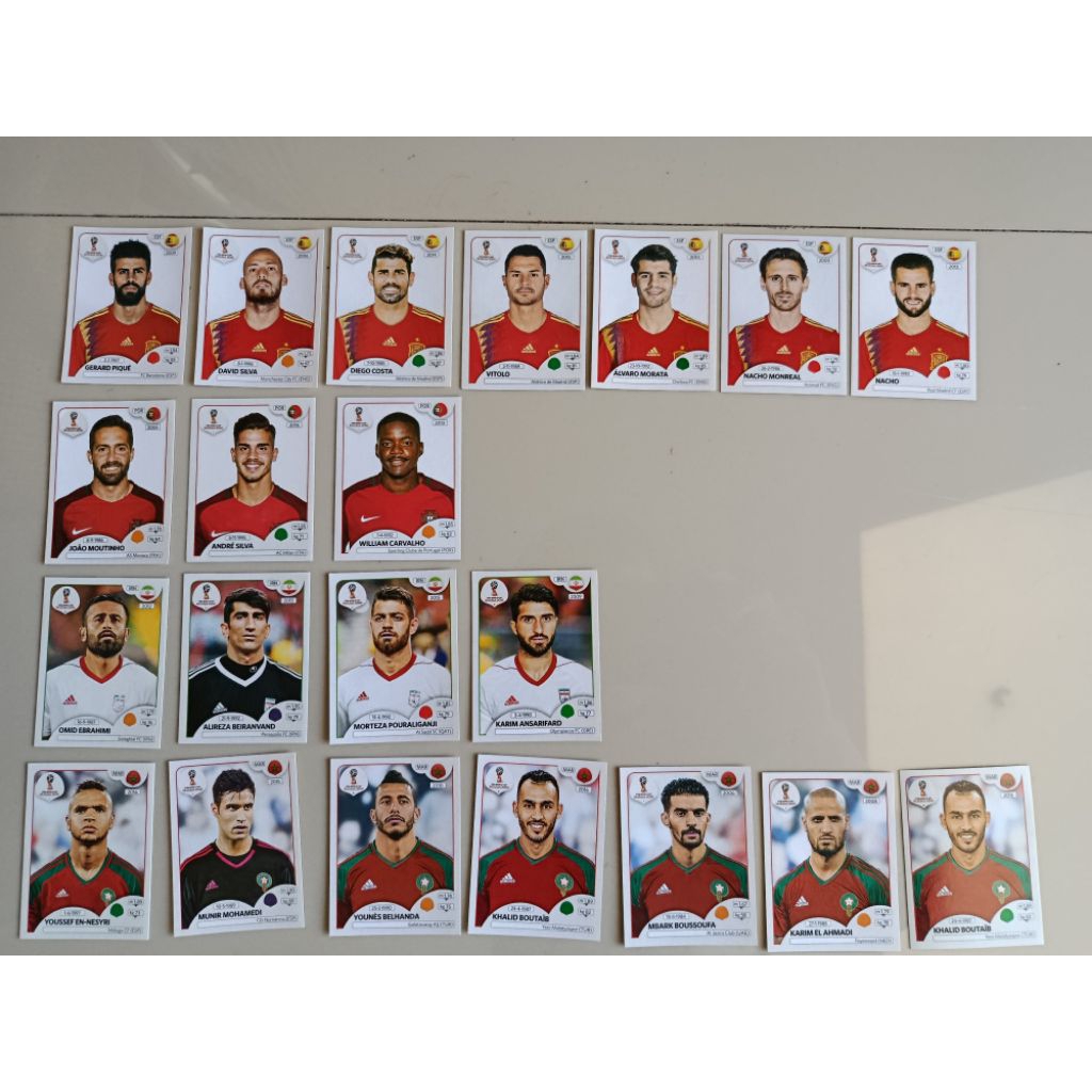 Sticker panini world cup 2018 grub B