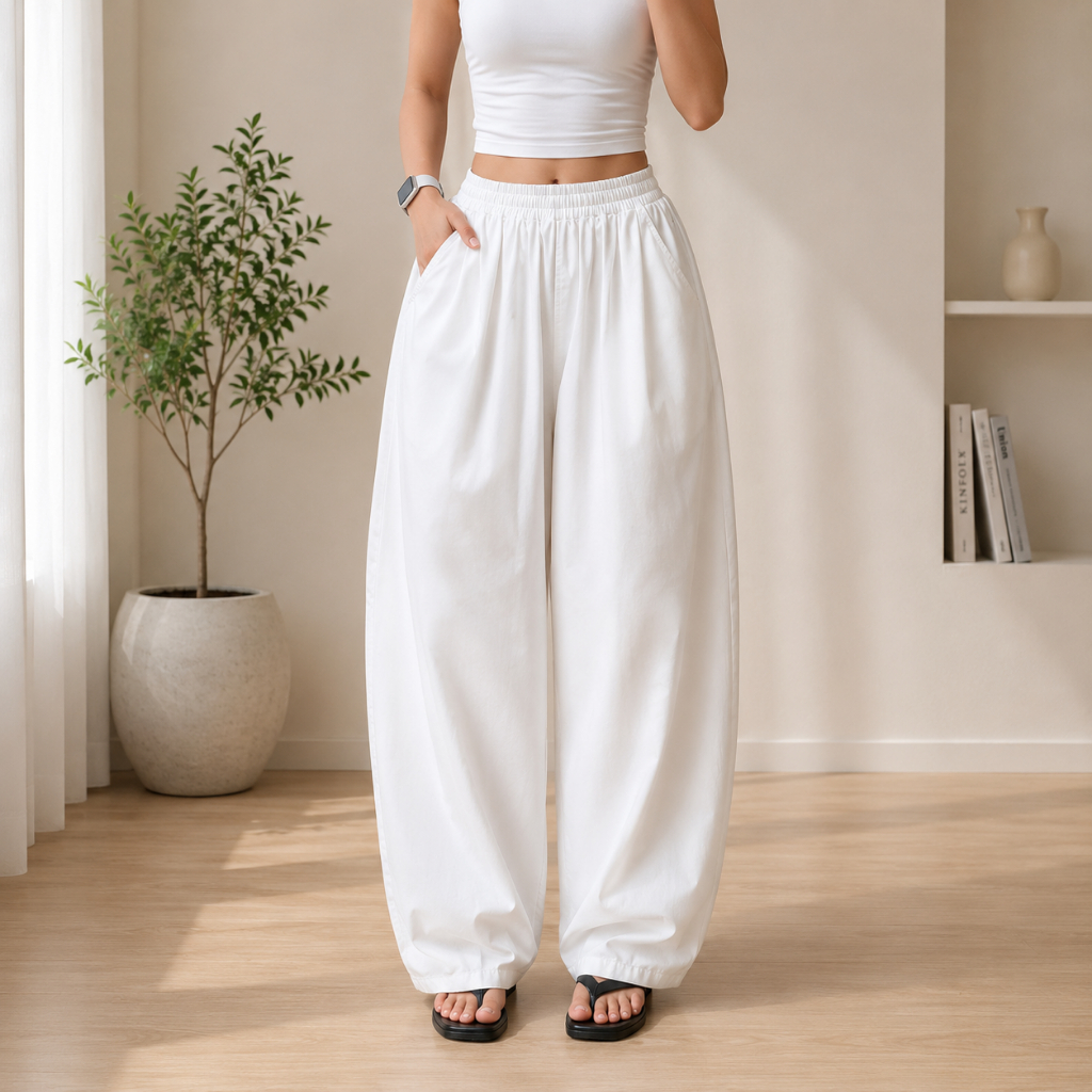 Barrel Pants - Celana Balon - Barrel Pants - Wide Leg Pants