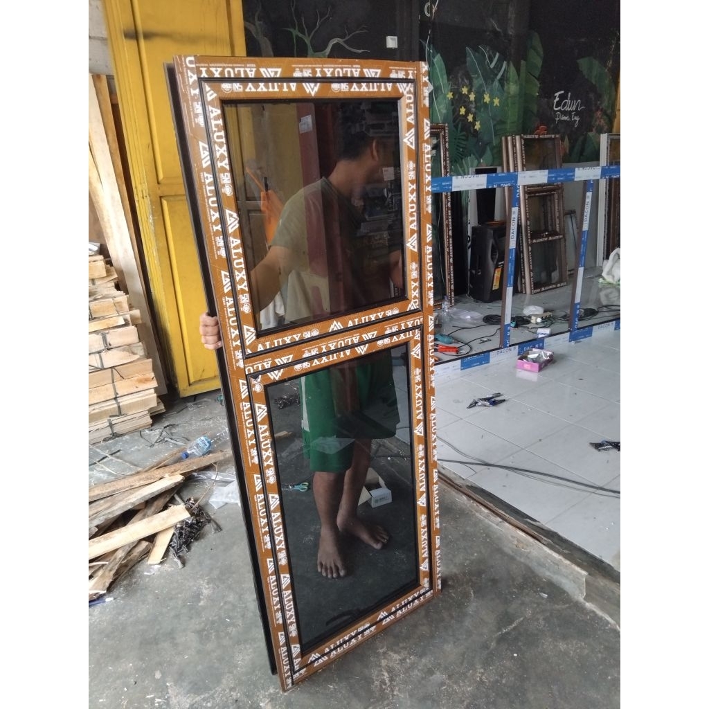 JENDELA ALUMUNIUM UKURAN 150X60
