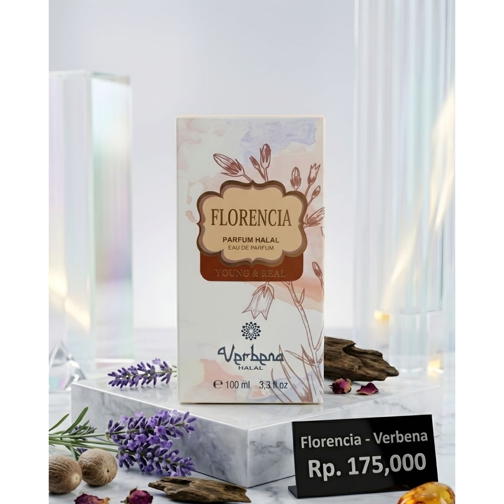 Florencia Verbena Halal EDP Parfum Floral Anggun Wanita Halal Sertified
