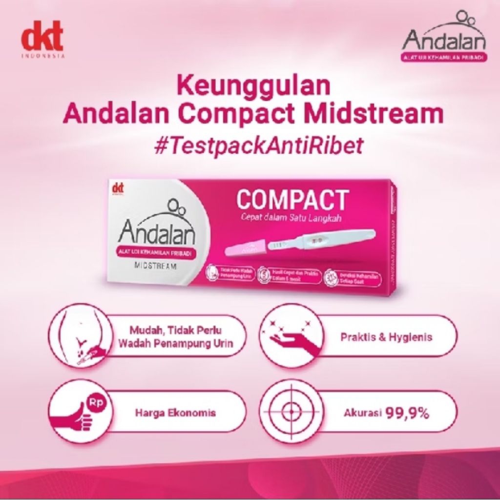 TESPEK ANDALAN COMPACT || TES KEHAMILAN