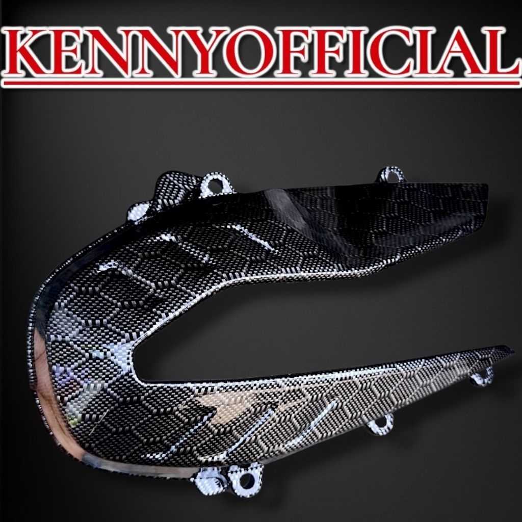 COVER CVT PCX 160 - ADV 160 CARBON WTP HEXAGON