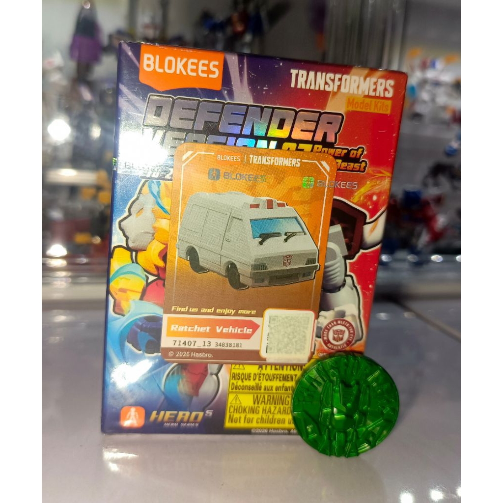 [OFC] Buluke Transformers | Galaxy Defender 07 | Rachet Vehicle (Bonus Coin)