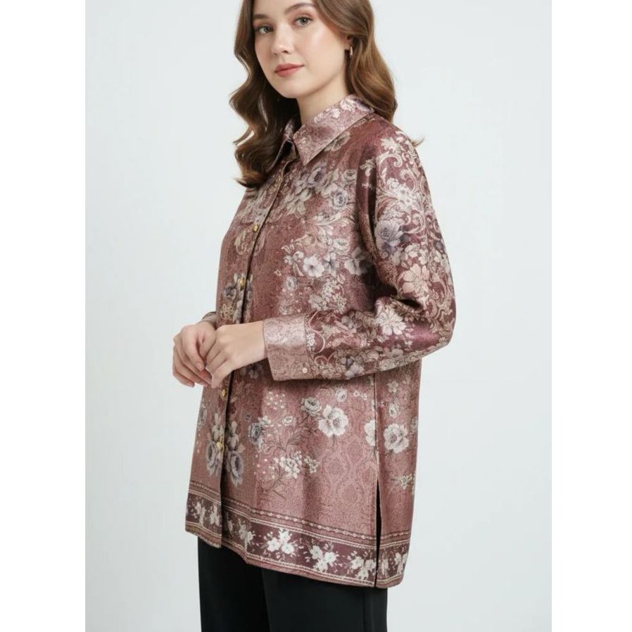 Mayra Blouse - Mayra Blouse Atasan Satin