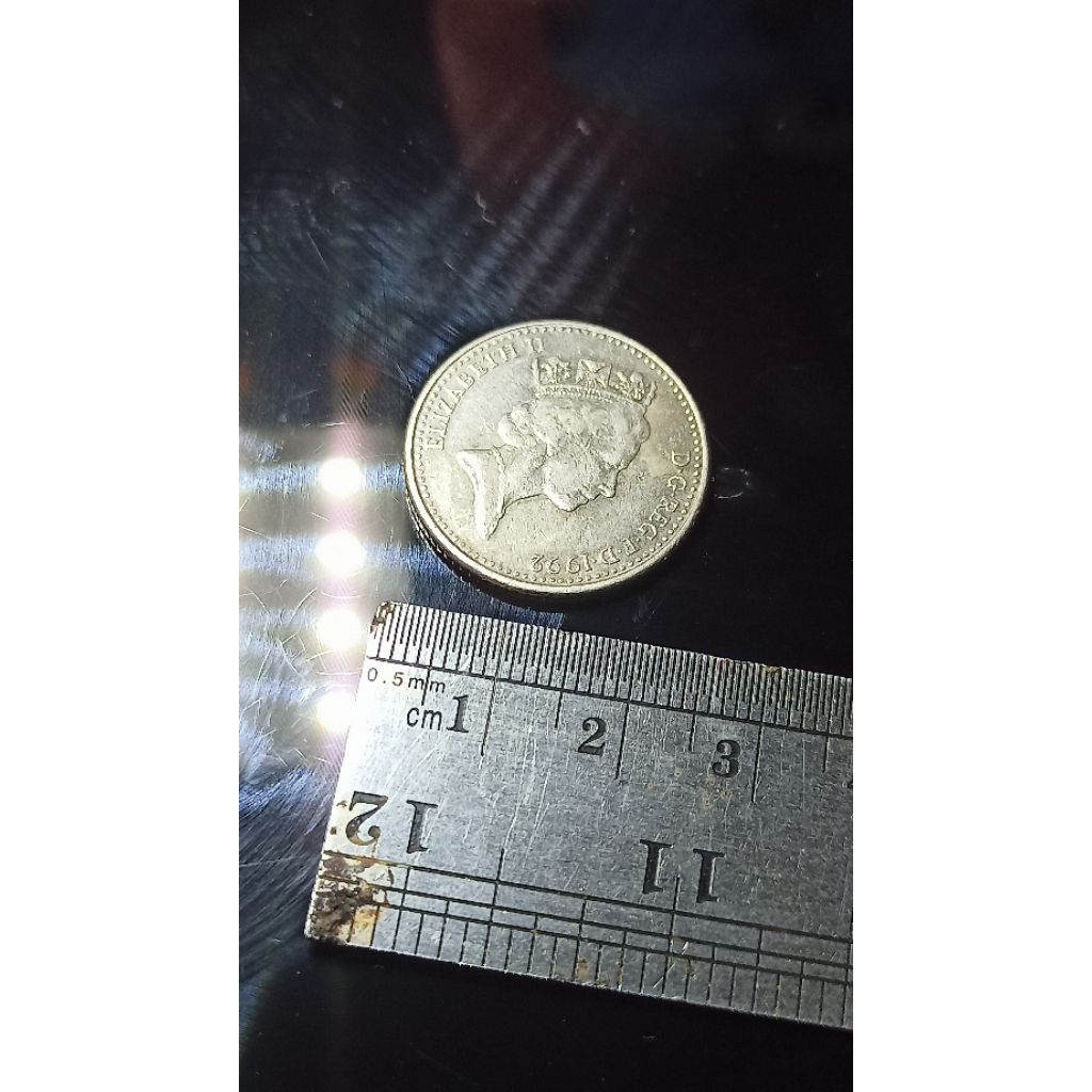 koin kuno elizabeth ii 1992 ten pence