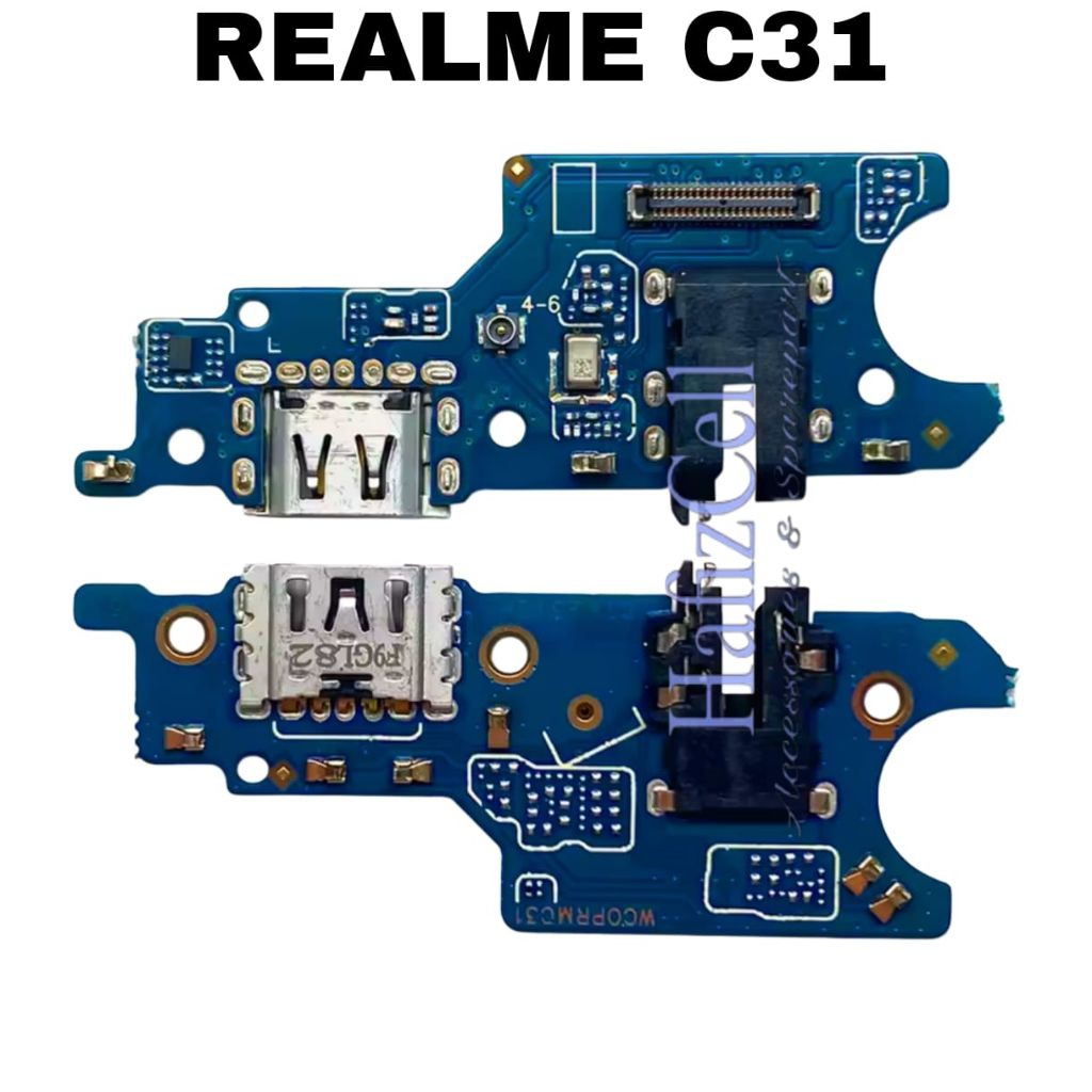 PCB CAS / CONECTOR CAS / PAPAN CAS ORI HP REALME C31