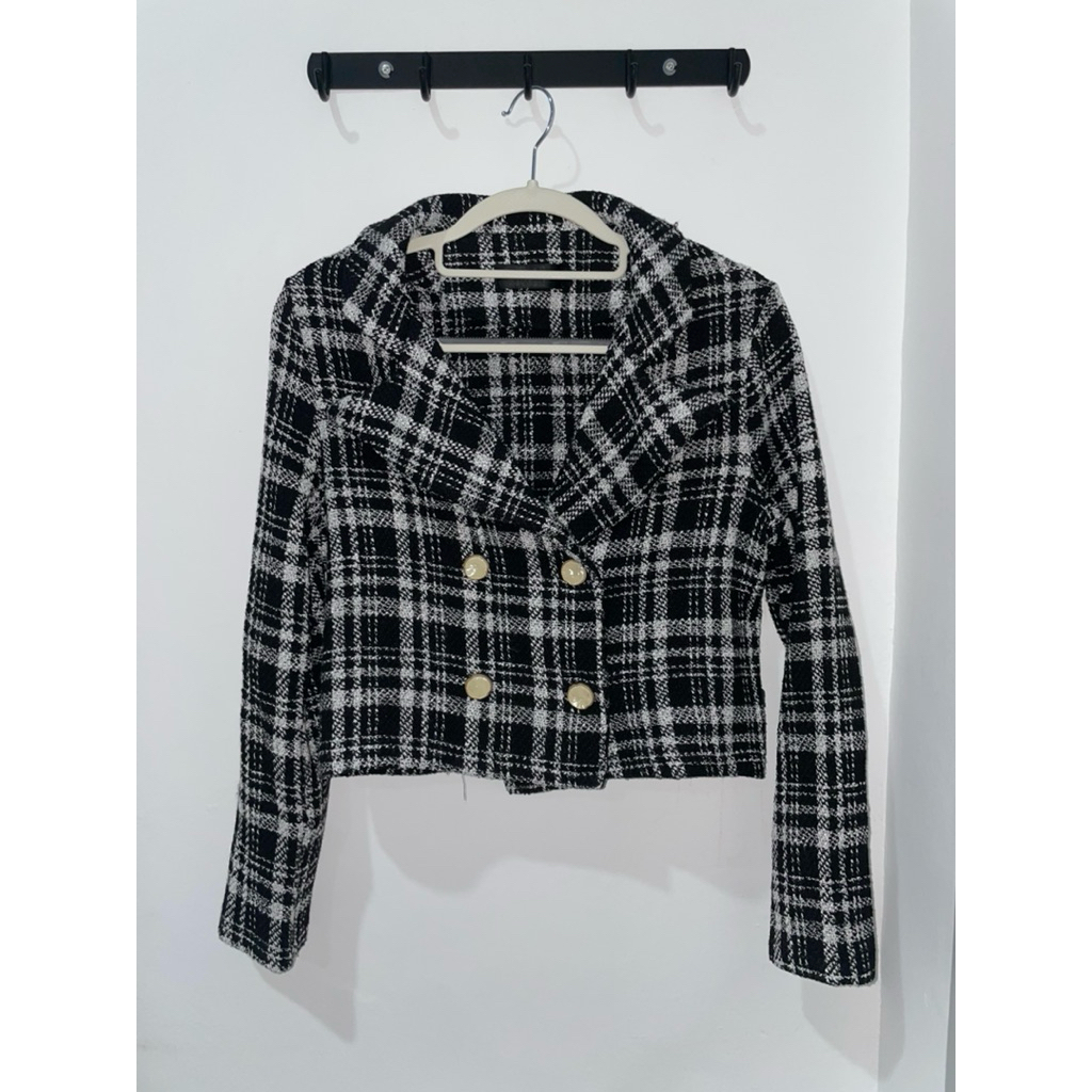 (Preloved) Blazer Tweed