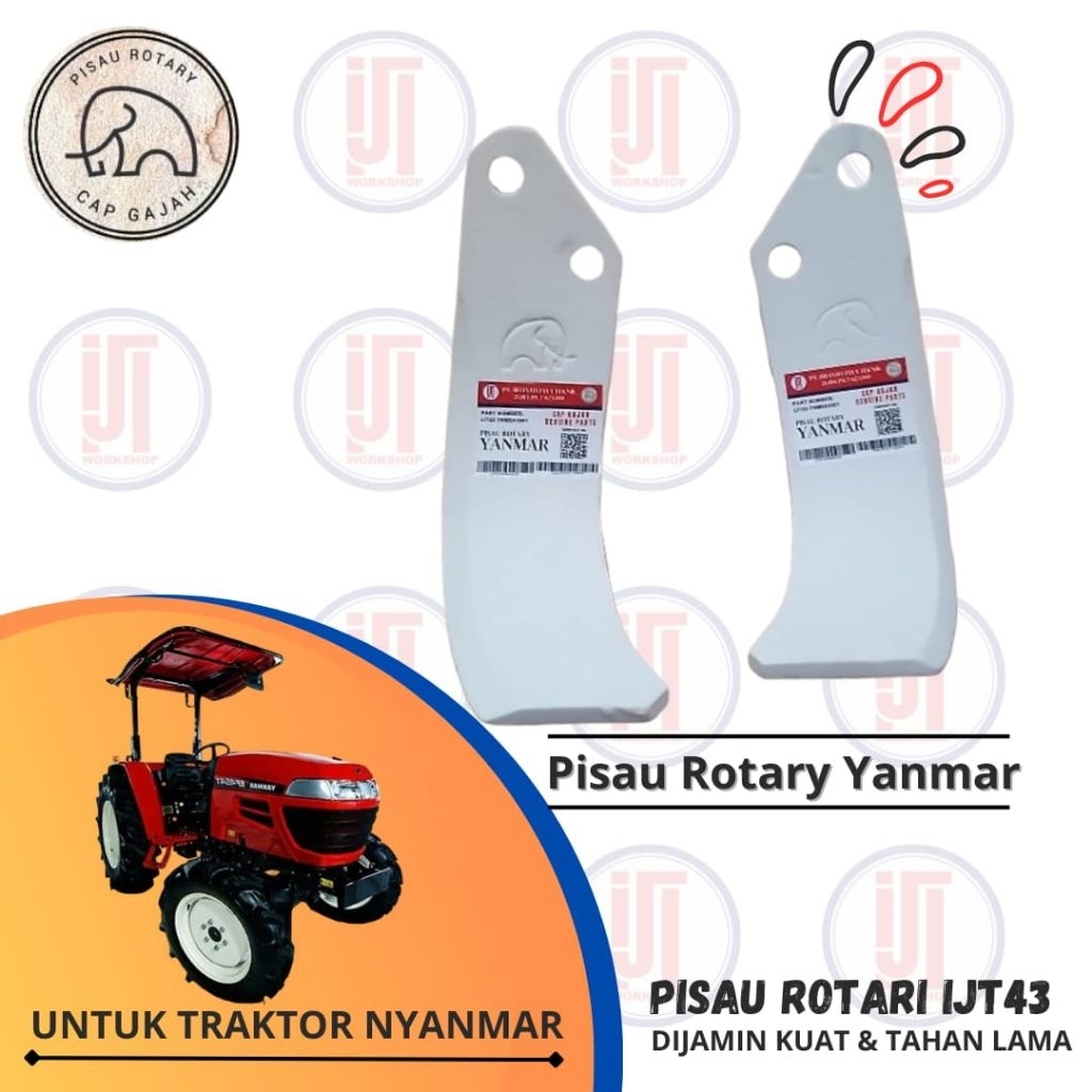 Pisau Rotary traktor YANMAR cap GAJAH