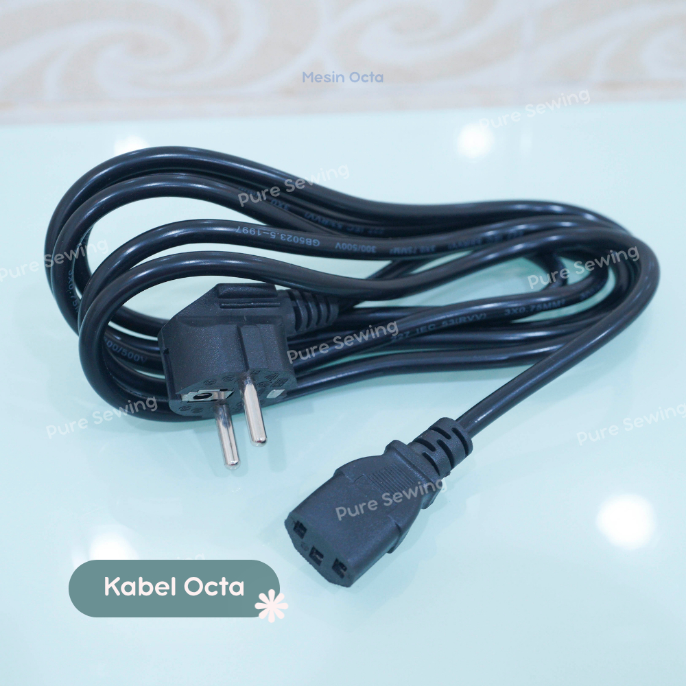 Kabel Mesin Octa / Kabel Mesin Potong Kain Sparepart Mesin Octa
