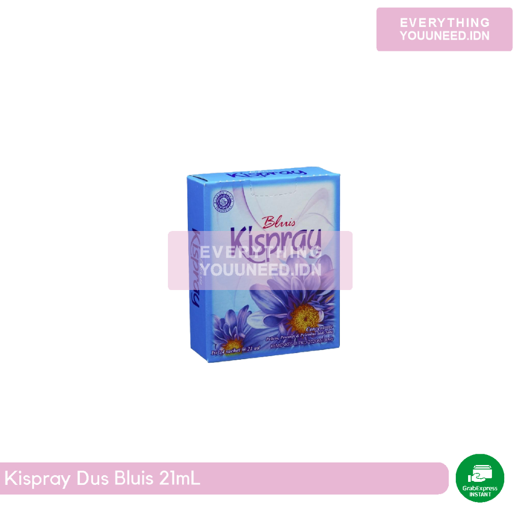 Kispray 1 Dus Bluis x 4 Sachet 21ml