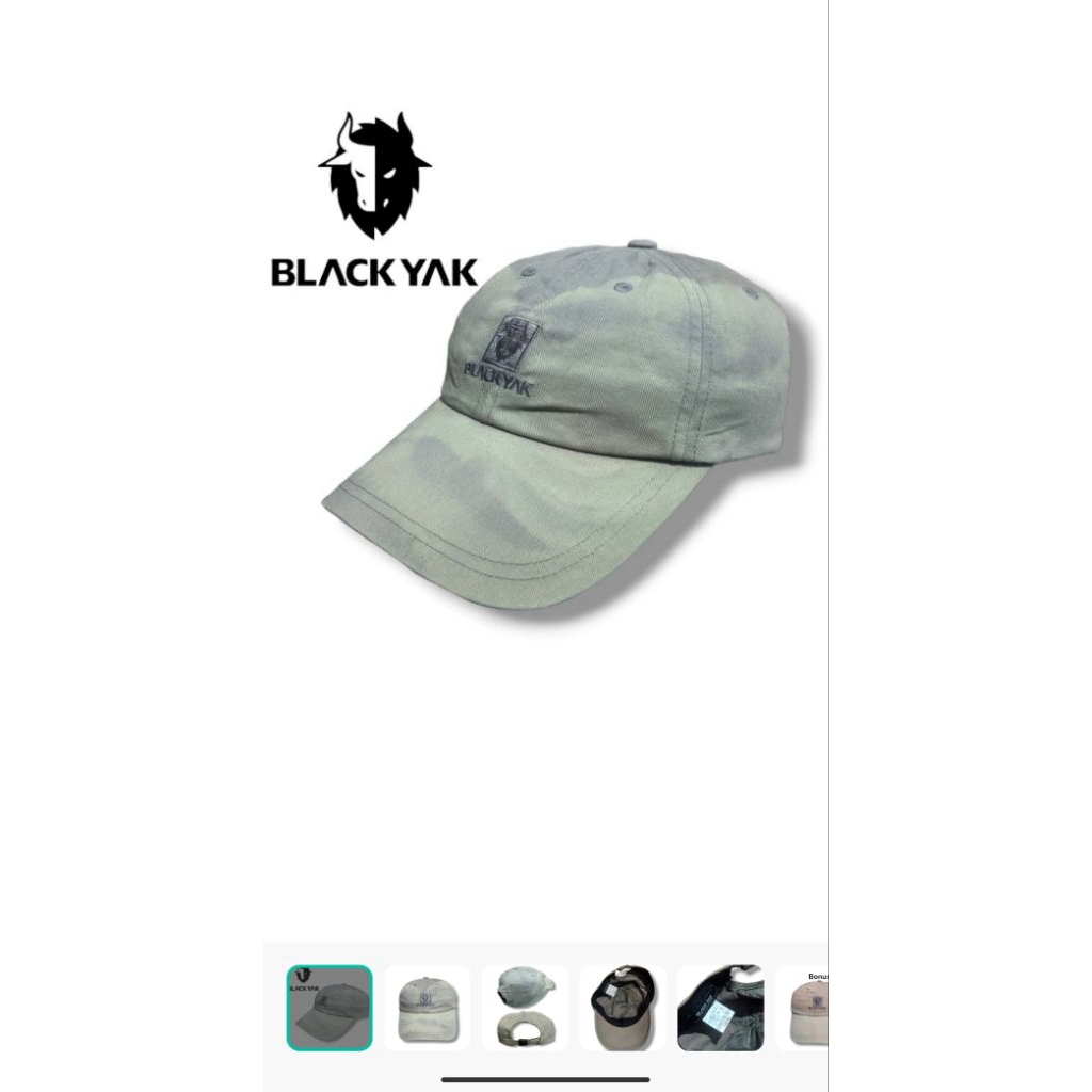 Blackyak Cap / Topi Blackyak