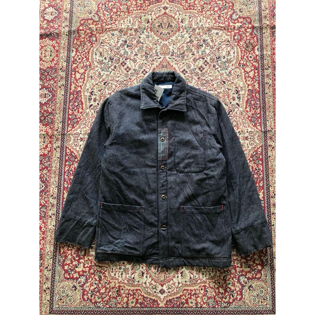 Global work chore coat jacket  Vintage Chore jacket i580