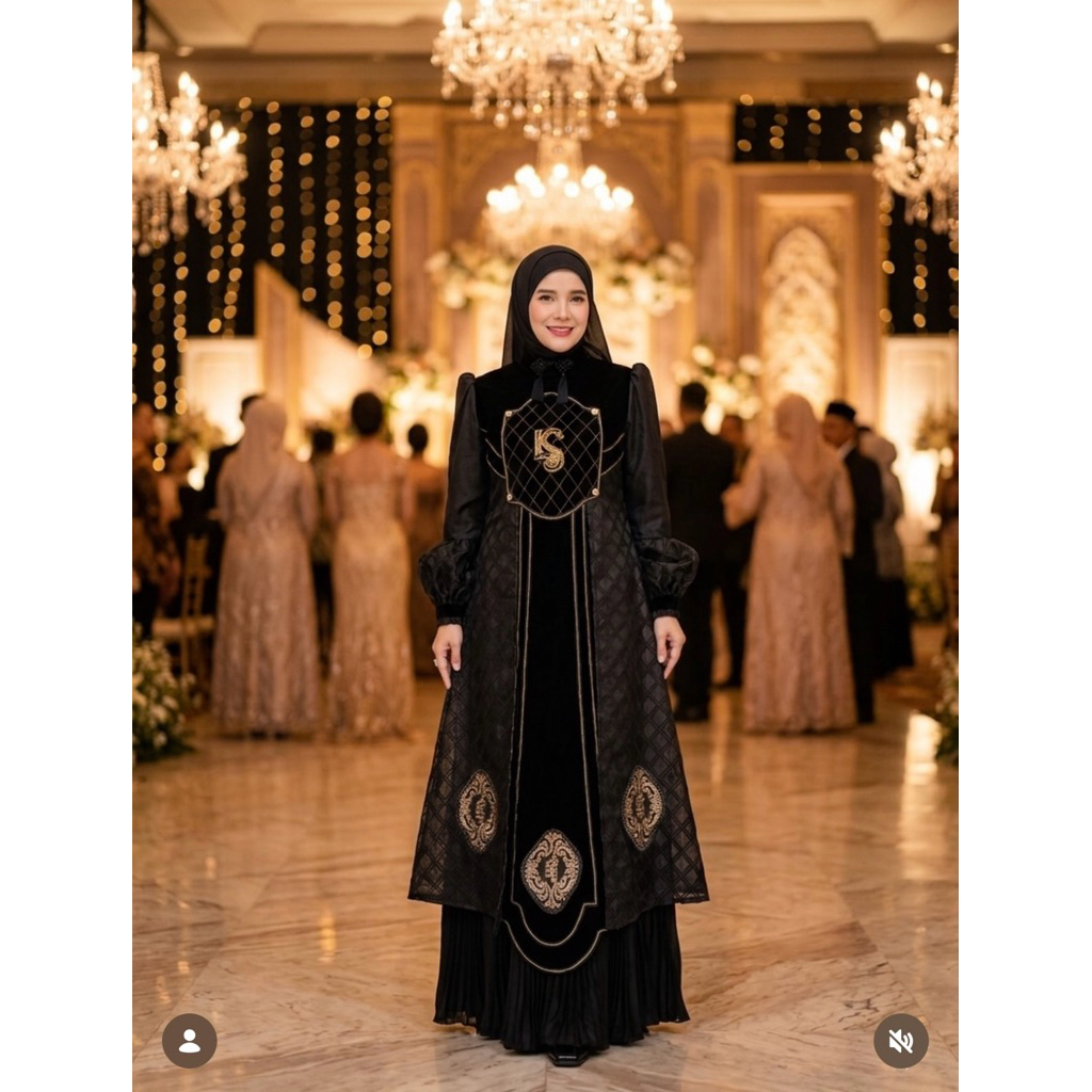NESYA DRESS SET EL.ES LS by LINA SUKIJO