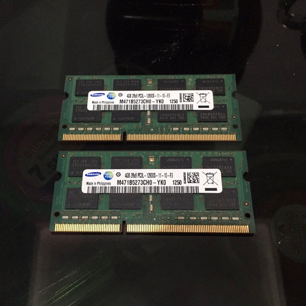 RAM 4GB DDR3L PC3L 12800s SODIMM/2GB RANDOM