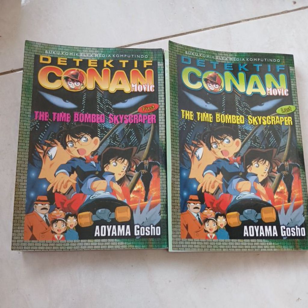 KOMIK CONAN WARNA THE TIME BOMBED SKYSCRAPER