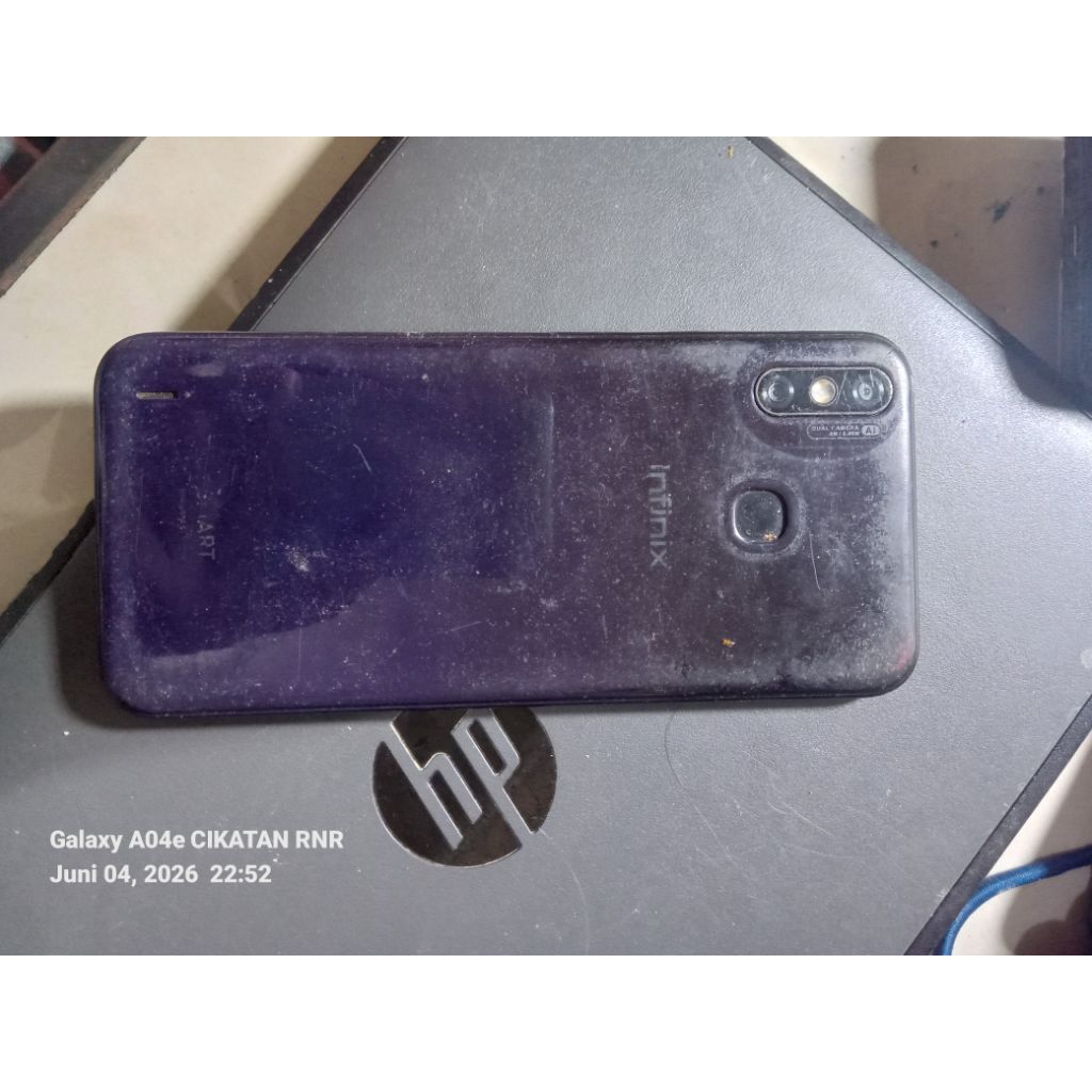 Infinix smart 4 minus lcd,unit tanpa batre