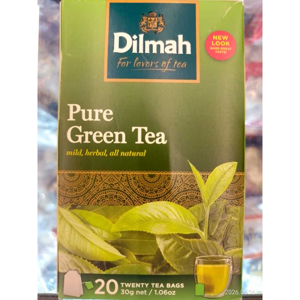DILMAH PURE GREEN TEA 20S