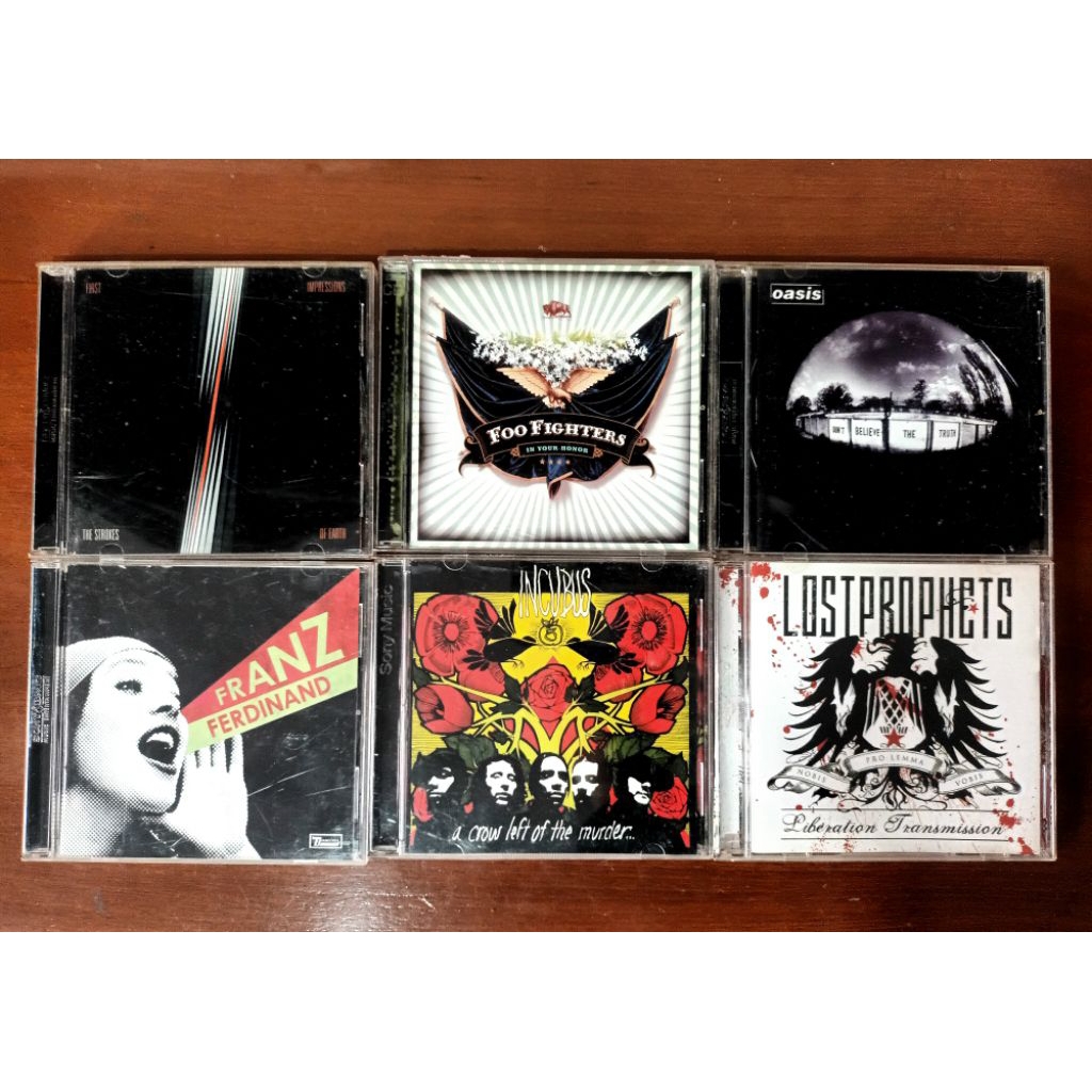 PRELOVED CD ALBUM ROCK