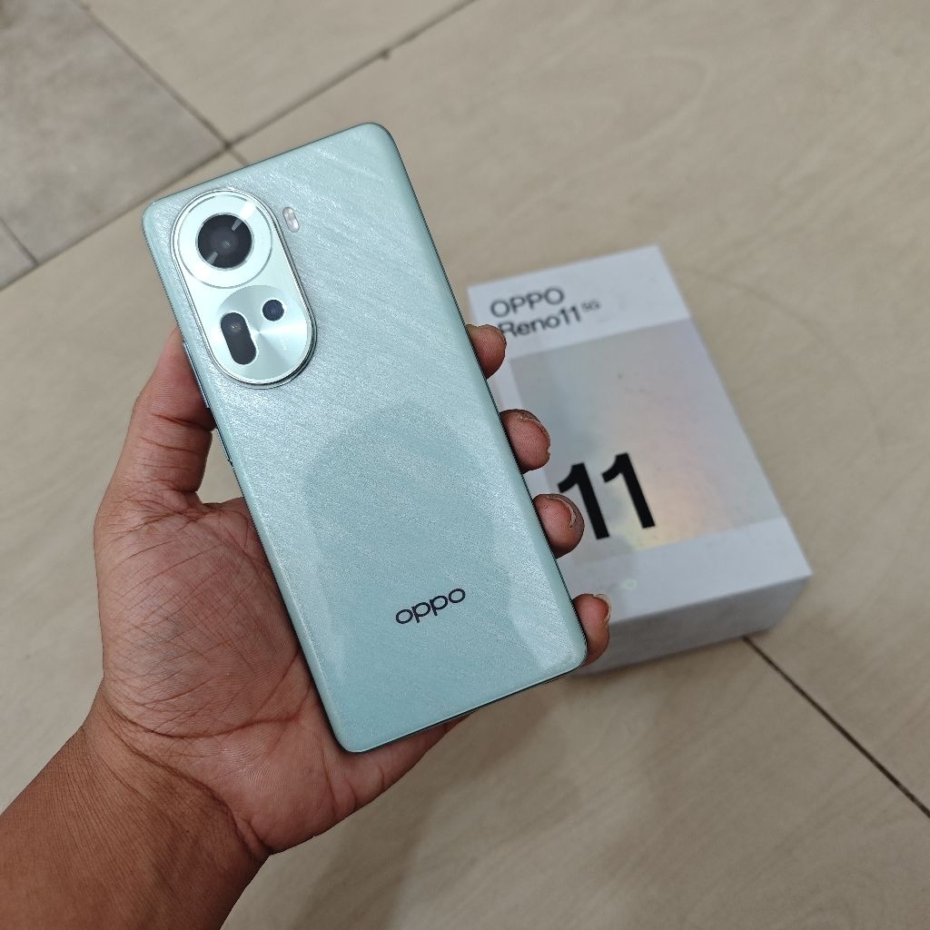 oppo reno 11 5g resmi ram 8/256 gb fullset second