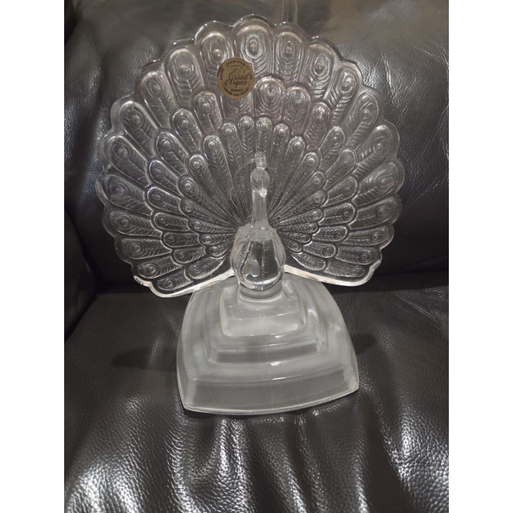 crystal made in france , original made in france crystal burung merak