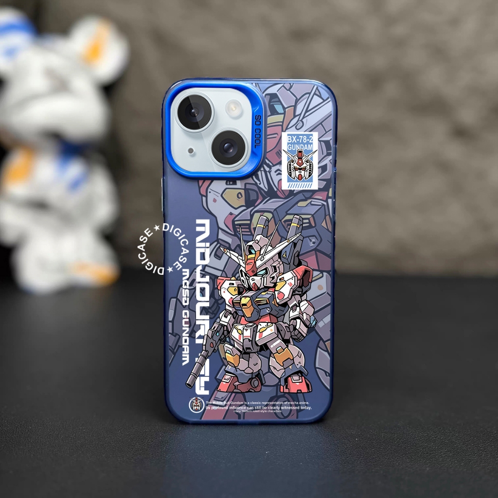PREMIUM MATTE HARD CASING HP IPHONE GUNDAM BX-78 ROBOT AESTHETIC CASE UNTUK IPHONE 7 8 7+ 8+ 11 12 1