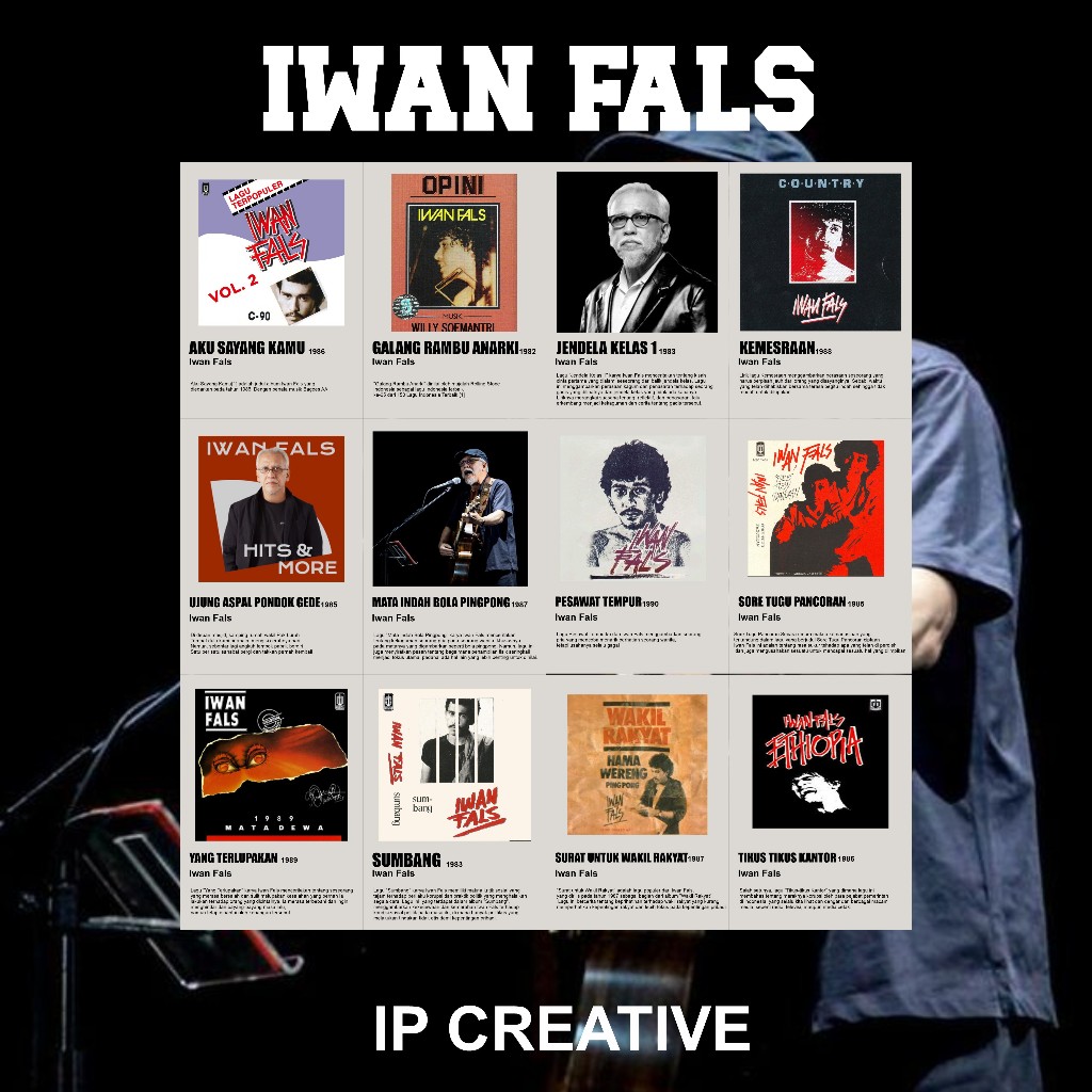 Poster Playlist Band Iwan Fals