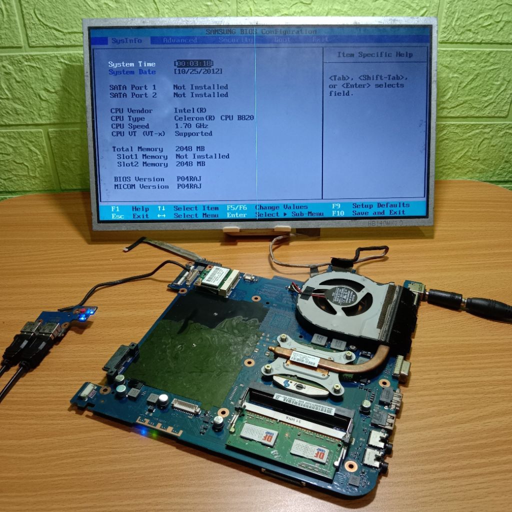 Motherboard Mainboard Mobo Mesin Normal Laptop Samsung NP300 NP300E NP300E4C NP300E4X NP300E4Z
