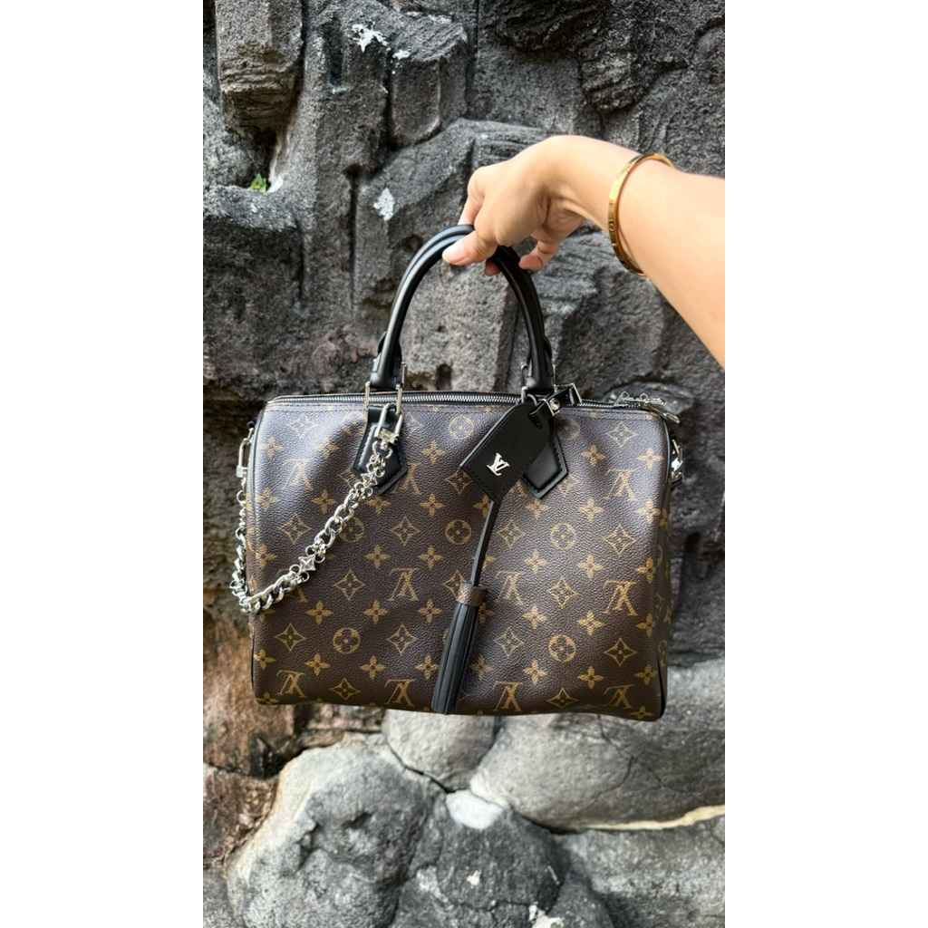 Elpong Speedy Soft 30 Monogram Black - Preloved