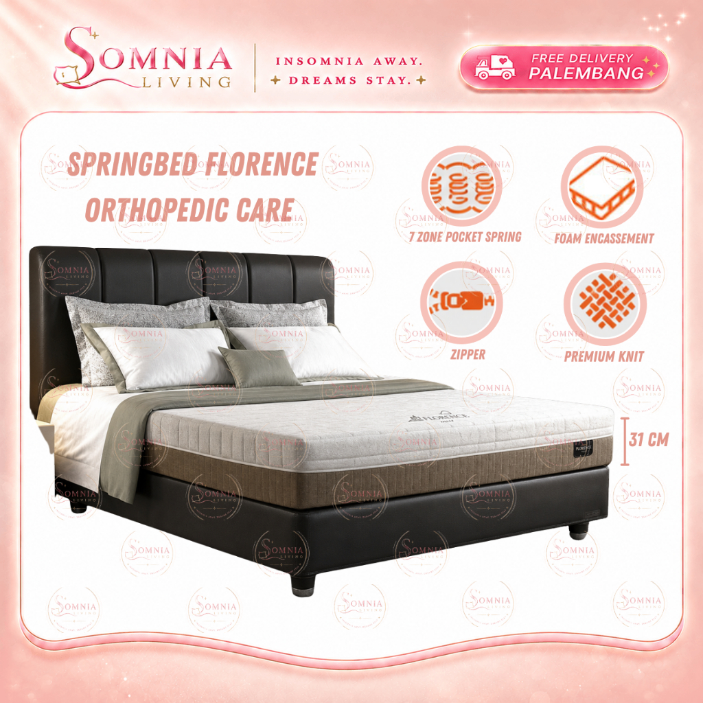 Springbed Florence Orthopedic Care | Springbed Kasur Matras Florence Orthopedic Murah Palembang | Fu