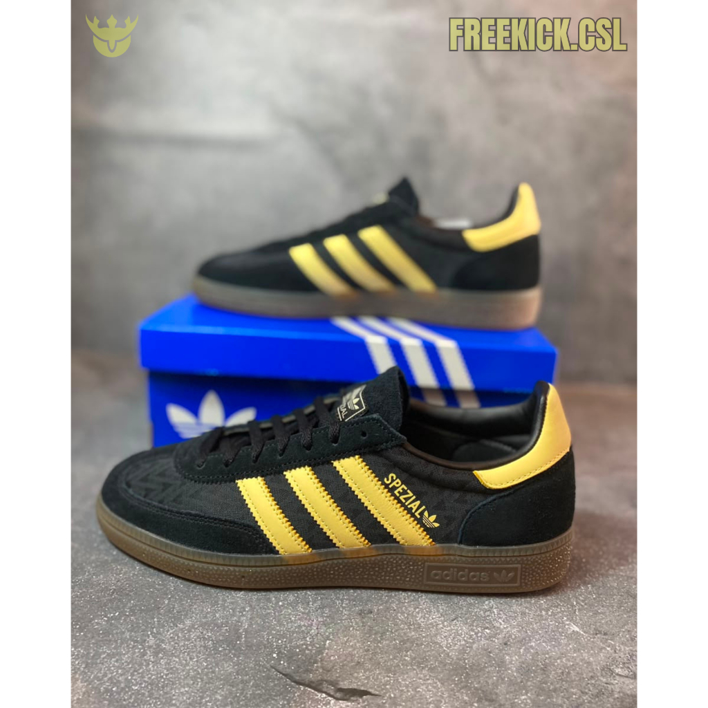 Adidas Handball Spezial Core Black Orange Tint Gum IH1498 Original