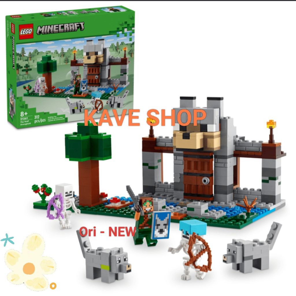 LEGO 21261 Minecraft : The Wolf Stronghold
