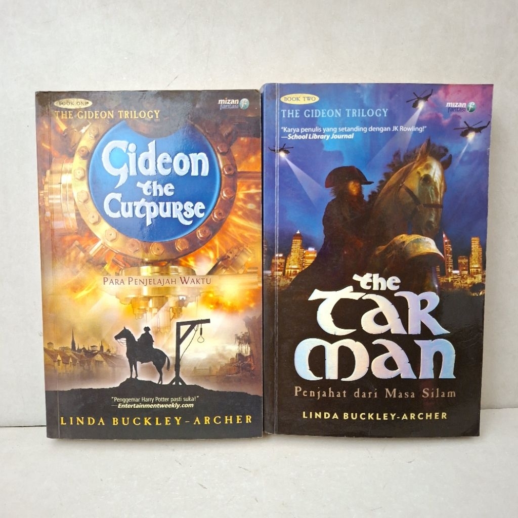 Novel The Gideon Trilogy The Tar Man & Gideon The Cutpurse (Book One & Book Two) — Linda Buckley Arc