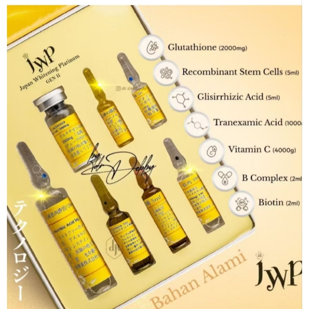 whitening jwp gen 2 infus free 2 bister dan alkes